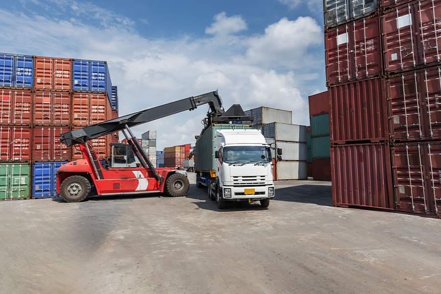 servicio de transporte de carga internacional